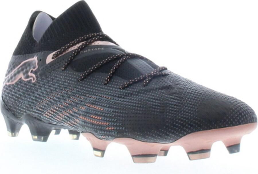 PUMA Future 7 Ultimate Gras Kunstgras Voetbalschoenen (MG) Zwart Brons Donkergrijs - Foto 2