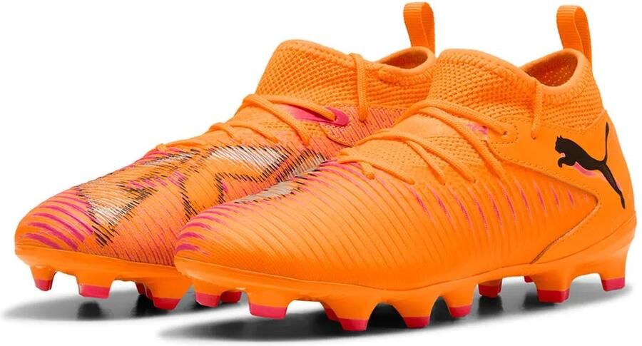 PUMA Future 8 Match Fg ag Junioren Voetbalschoenen Oranje 1 2 Kinderen