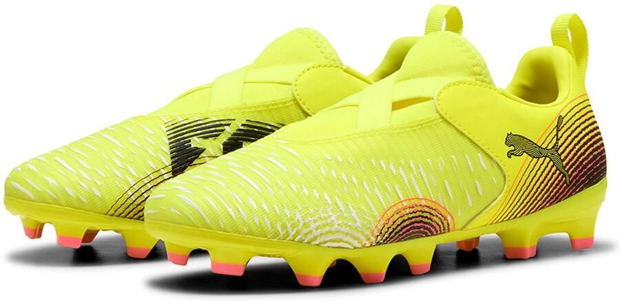 PUMA Future 8 Match Ll Fg ag Junioren Voetbalschoenen Geel 1 2 Kinderen