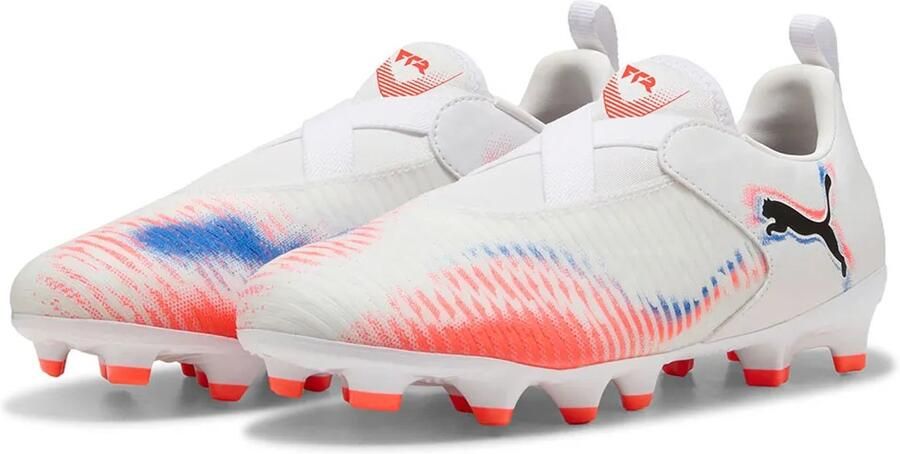 PUMA Future 8 Match Ll Fg ag Junioren Voetbalschoenen Wit 1 2 Kinderen