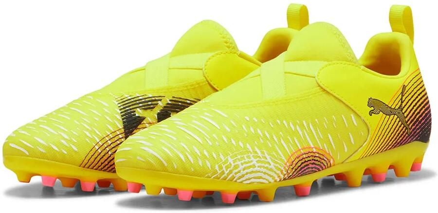 PUMA Future 8 Match Ll Mg Junioren Voetbalschoenen Geel Kinderen
