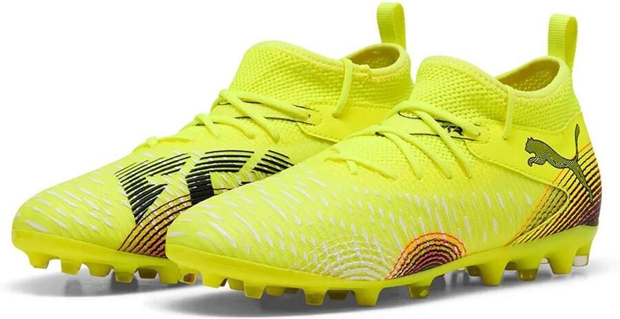 PUMA Future 8 Match Mg Junioren Voetbalschoenen Geel Kinderen