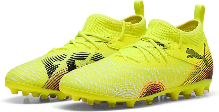PUMA Future 8 Match Mg Junioren Voetbalschoenen Geel Kinderen