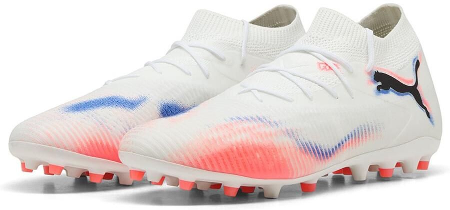 PUMA Future 8 Match Mg Voetbalschoenen Wit Man