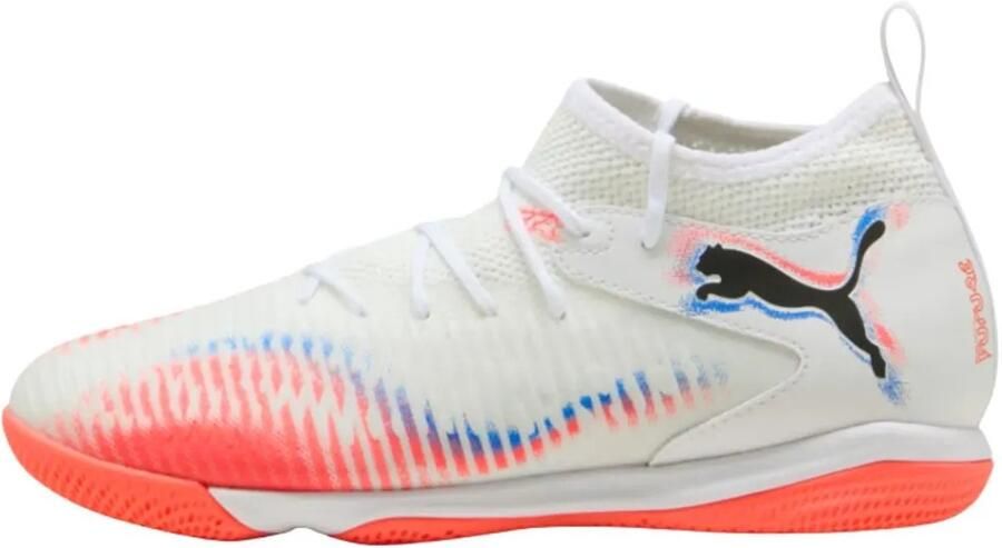 PUMA Future 8 Match Mid Zaalschoenen Wit