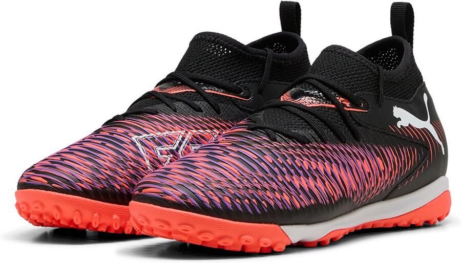 PUMA Future 8 Match Tt + Mid Voetbalschoenen Zwart