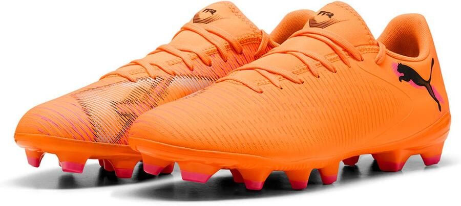 PUMA Future 8 Play Fg ag Voetbalschoenen Oranje
