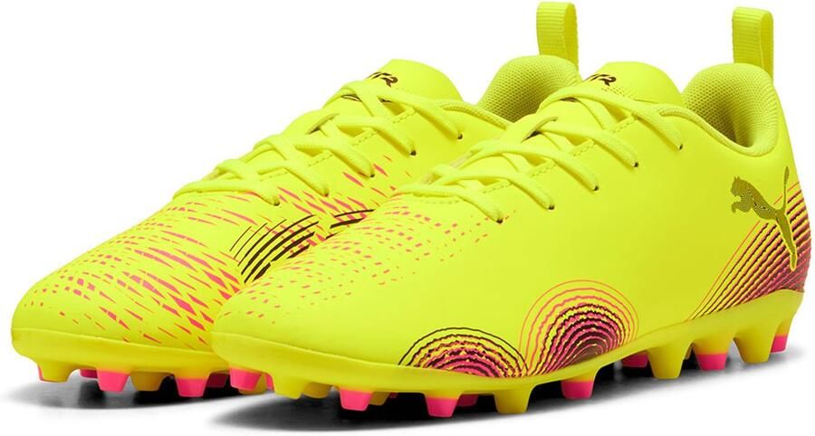 PUMA Future 8 Play Mg Junioren Voetbalschoenen Geel Kinderen