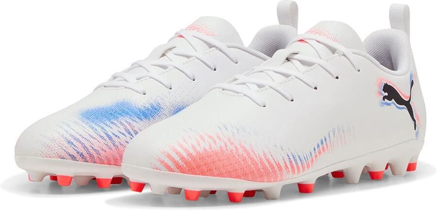 PUMA Future 8 Play Mg Junioren Voetbalschoenen Wit 1 2 Kinderen