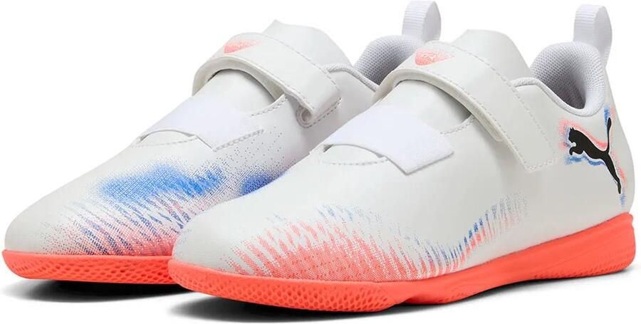 PUMA Future 8 Play V Zaalschoenen Wit 1 2