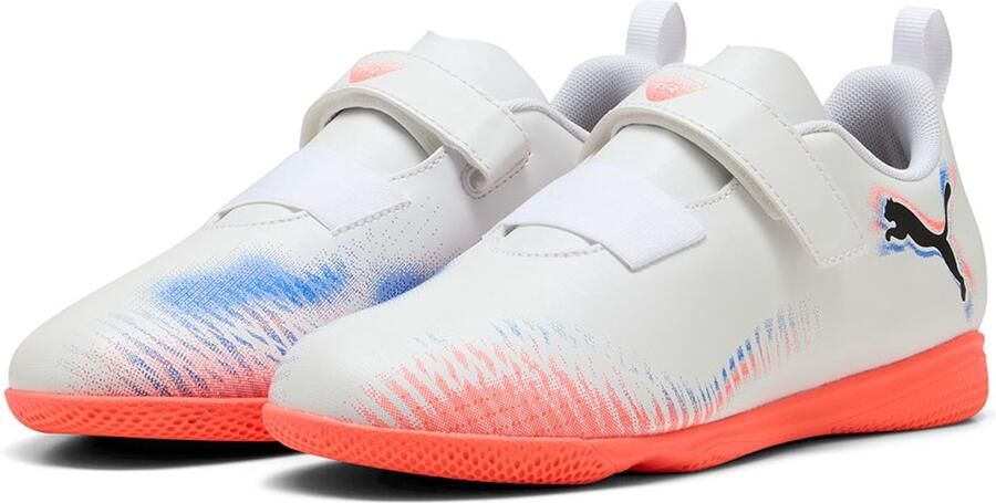PUMA Future 8 Play V Zaalschoenen Wit