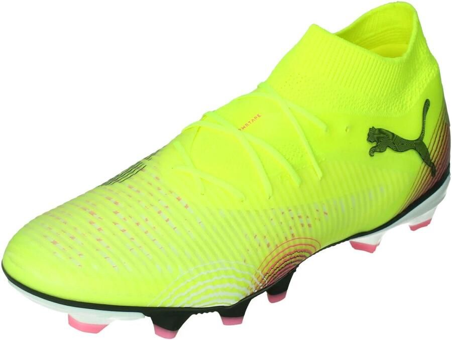 PUMA Future 8 Pro Gras Kunstgras Voetbalschoenen (MG) Geel Zwart Roze - Foto 2