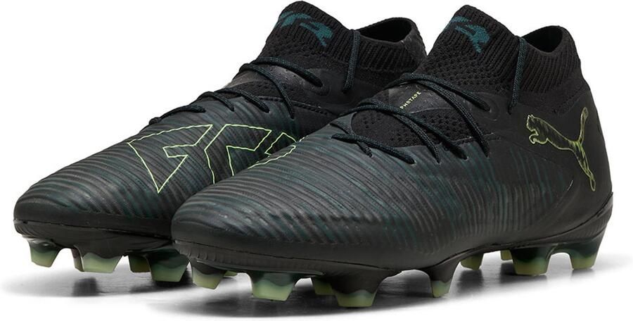 PUMA Future 8 Ultimate FG Eclipse Zwart Groen Green Terrain