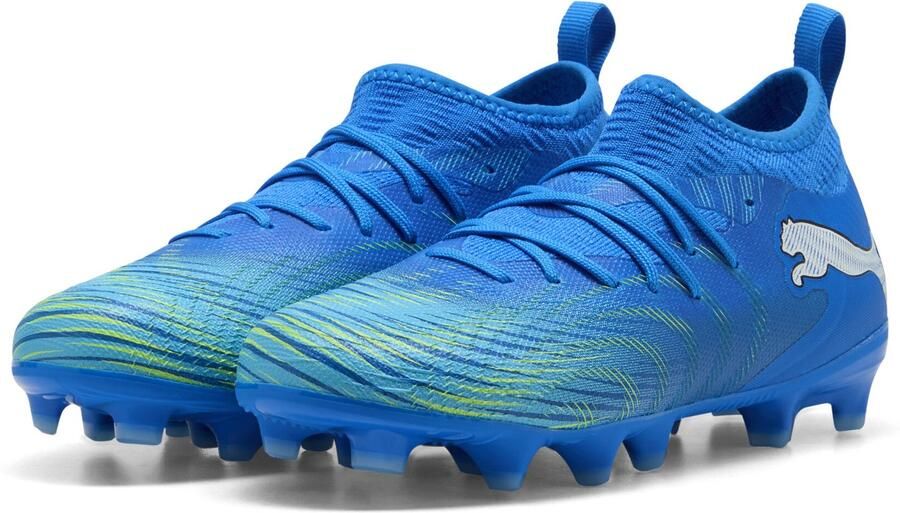PUMA FUTURE 9 MATCH FG AG Jr Unisex Sportschoenen Ultra Blue- White-Luminous Blue- Black