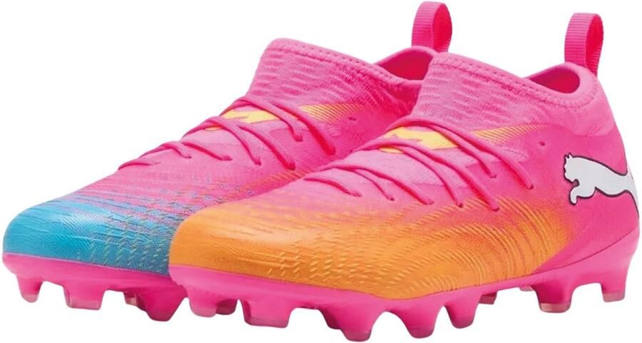 PUMA future 9 match fg ag jr Voetbal schoen firm ground Roze - Foto 2