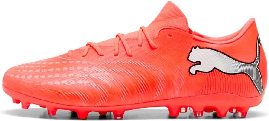 PUMA Future 9 Match Fusion Mg Voetbalschoenen Rood Oranje
