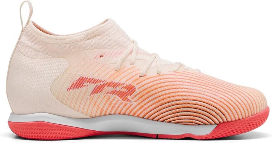 PUMA Future 9 Match It + Mid Zaalschoenen Oranje Kinderen