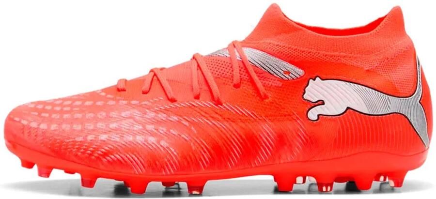 PUMA Future 9 Match Mg Voetbalschoenen Rood Oranje 1 2 - Foto 1