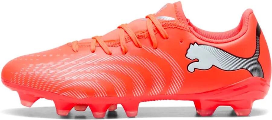 PUMA Future 9 Play Fg ag Voetbalschoenen Voor Dames Rood Oranje