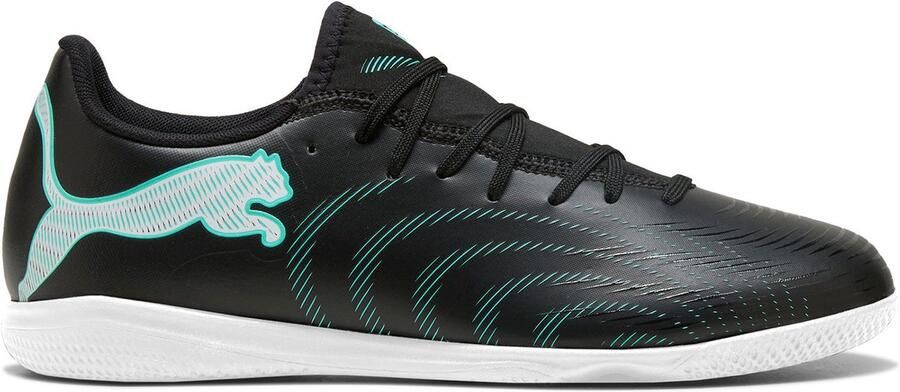 PUMA FUTURE 9 PLAY IT Zaalvoetbalschoenen Black-Intense Mint-White