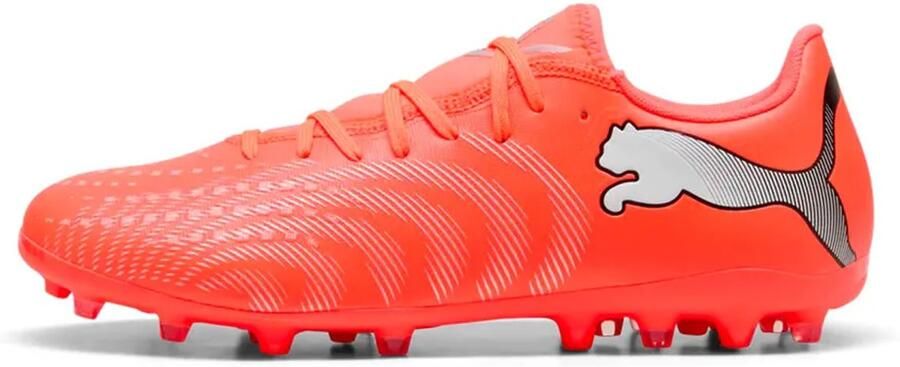 PUMA Future 9 Play Mg Voetbalschoenen Rood Oranje