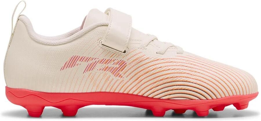 PUMA Future 9 Play V Fg ag Rb Junioren Voetbalschoenen Beige Kinderen