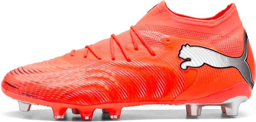 PUMA Future 9 Ultimate Ag Voetbalschoenen Rood Oranje