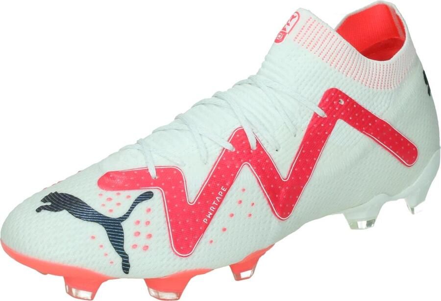 PUMA Future Ultimate Gras Kunstgras Voetbalschoenen (MG) Wit Rood Zwart - Foto 1