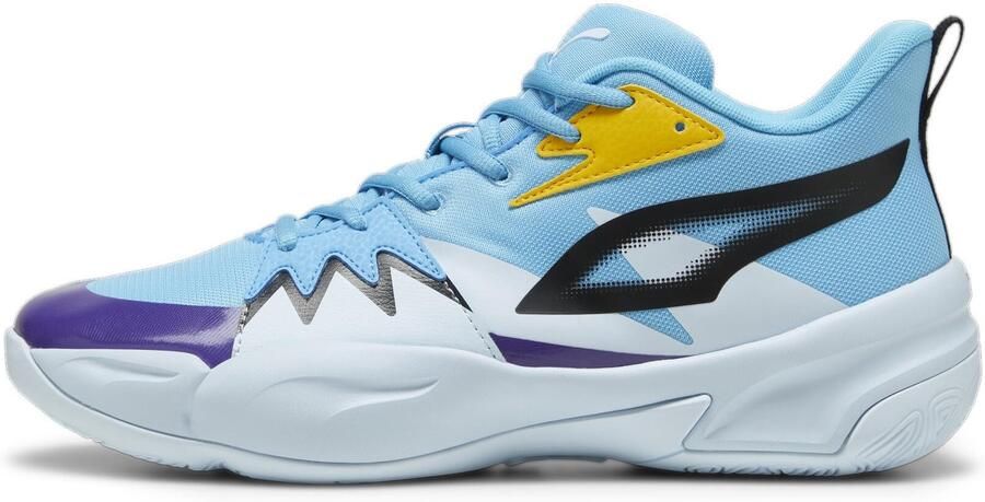 PUMA Genetics Basketbalschoenen Blauw Grijs
