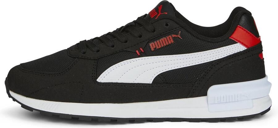 Puma Graviton sneakers zwart wit rood - Foto 5