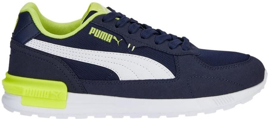 PUMA Graviton Jr Kinderen Sneakers Donkerblauw