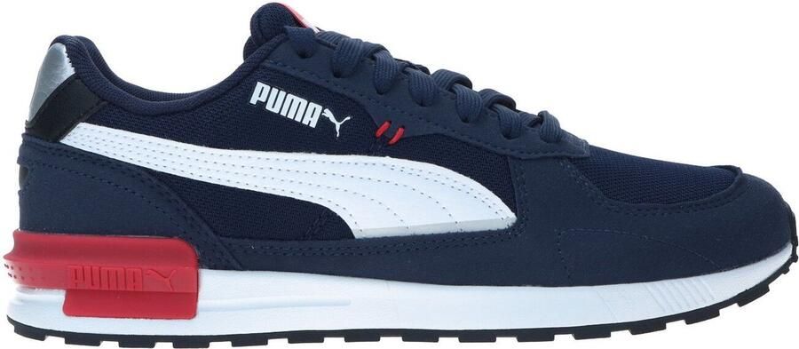PUMA Graviton Jr Unisex Sneakers Peacoat- White-High Risk Red