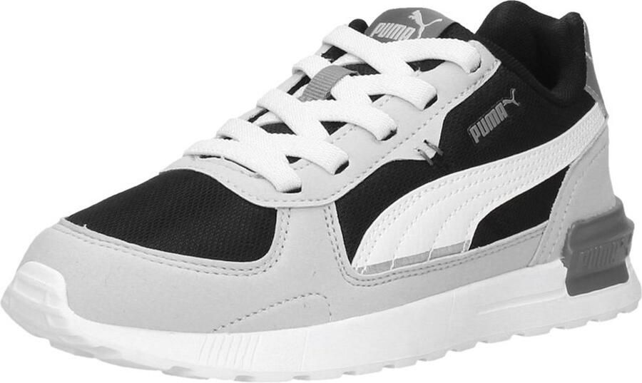 Puma Graviton sneakers grijs zwart wit zilver antraciet - Foto 4