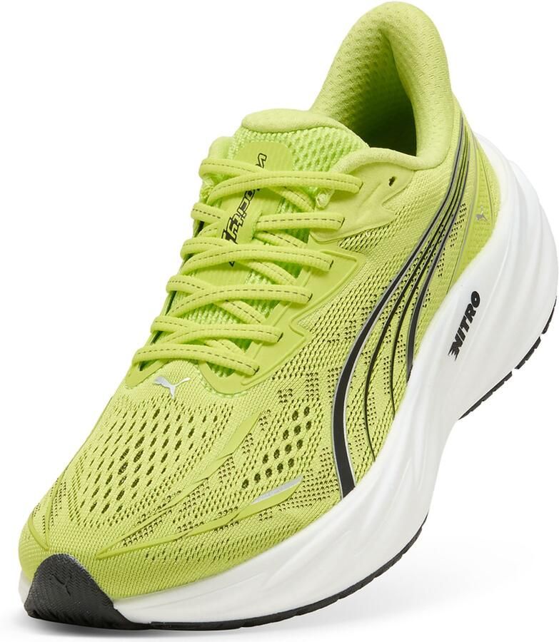 PUMA Hardloopschoenen Velocity Nitro 5 Sunny Lime Zwart Dames