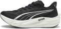 PUMA Hardloopschoenen Deviate Nitro 4 Zwart Wit Zilver Dames - Zwart