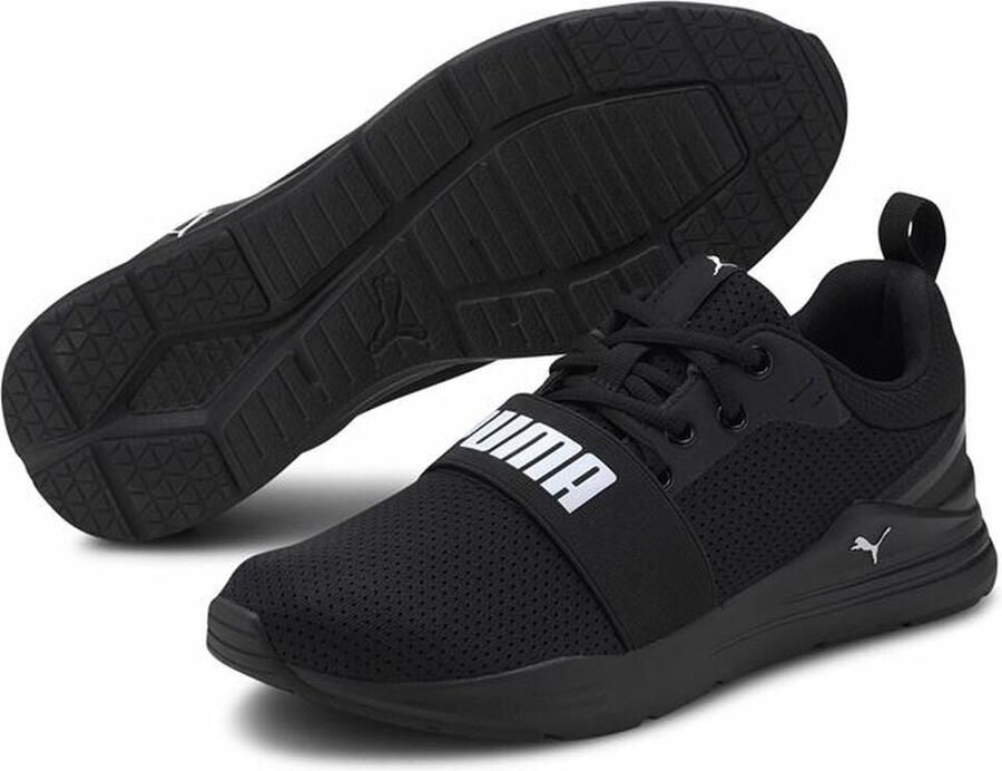 PUMA Hardloopschoenen voor Volwassenen Wired Run Zwart Mannen - Foto 7