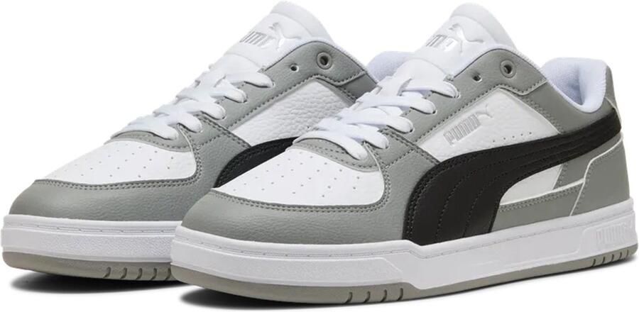 PUMA Heren Caven III Sneakers Lifestyle Schoenen 404484 10 White-Black-Grey