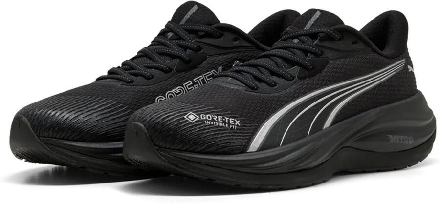 PUMA Heren ELECTRIFY NITRO 5 Hardloopschoenen Black Silver