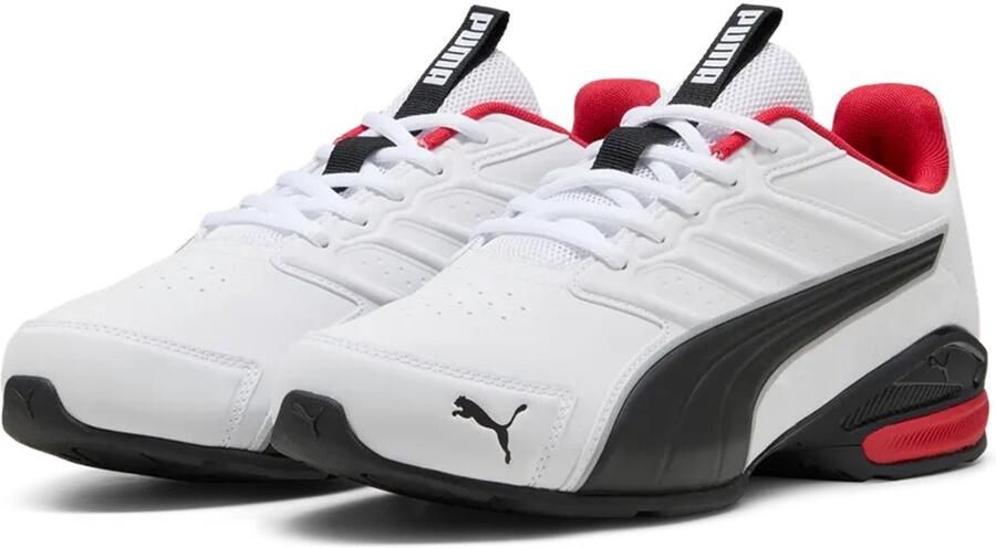 PUMA Electro SL Sneaker 313092 02 White-Black-For all Time Red