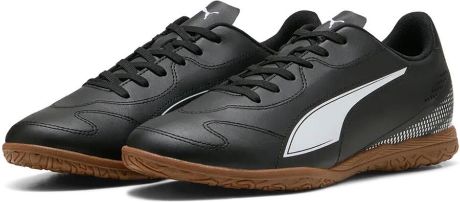 PUMA Heren VITORIA II IT Voetbalschoen 108502 01 Halle Indoor Black-White - Foto 2