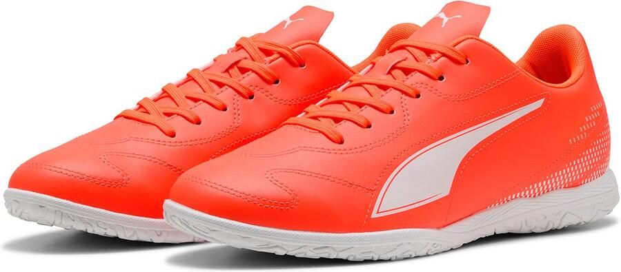 PUMA Heren VITORIA II IT Voetbalschoen 108502 03 Sportschoen Hal Indoor rood