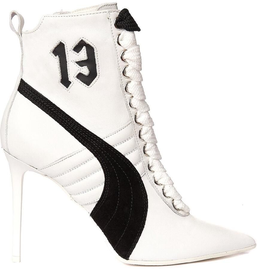 PUMA Hoge Hak Leer X Fenty Wit