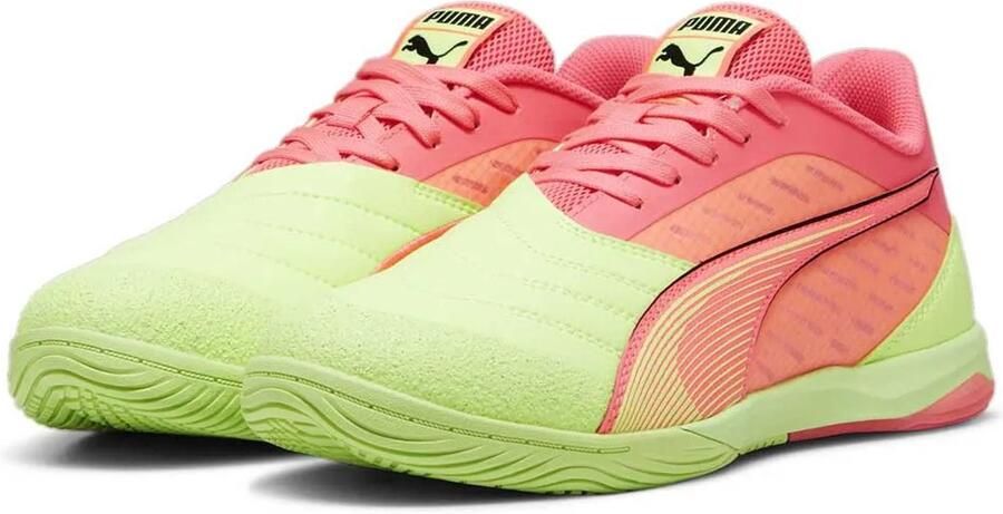 PUMA Ibero Iv Zaalschoenen Groen Rood