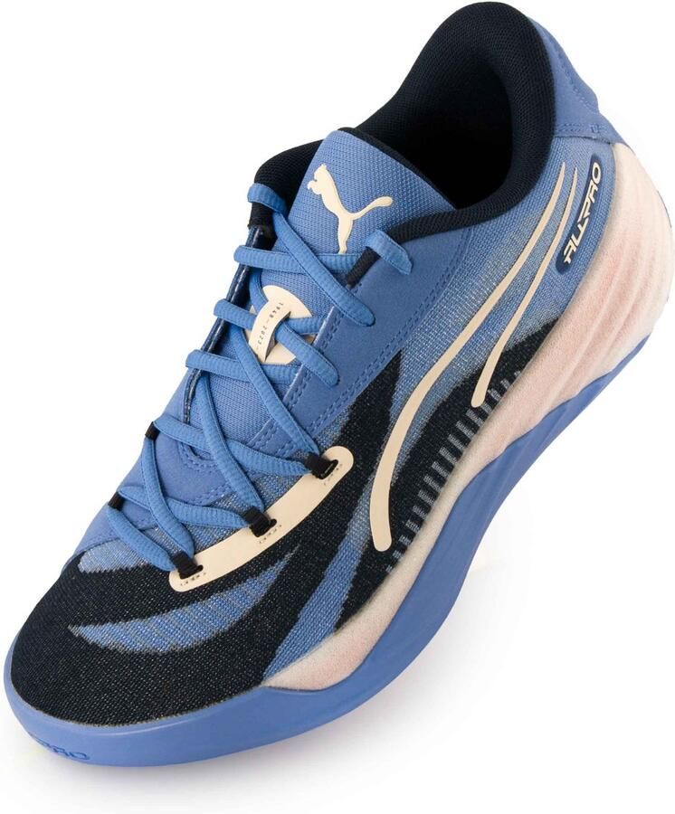 PUMA Indoorschoenen heren all pro nitro sneaker blauw