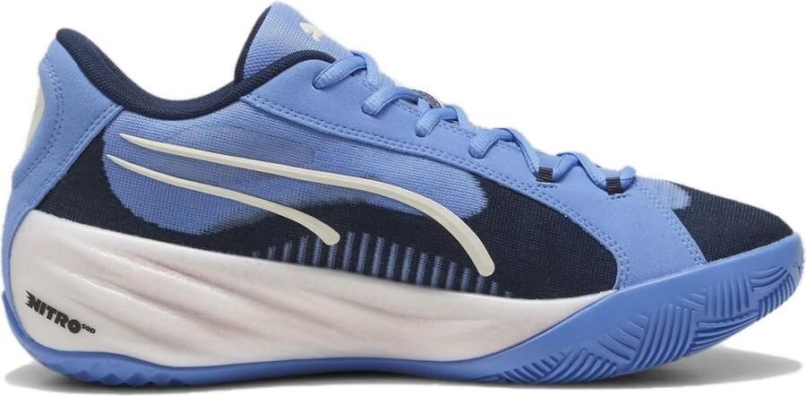 PUMA Indoorschoenen heren all pro nitro sneaker blauw - Foto 2