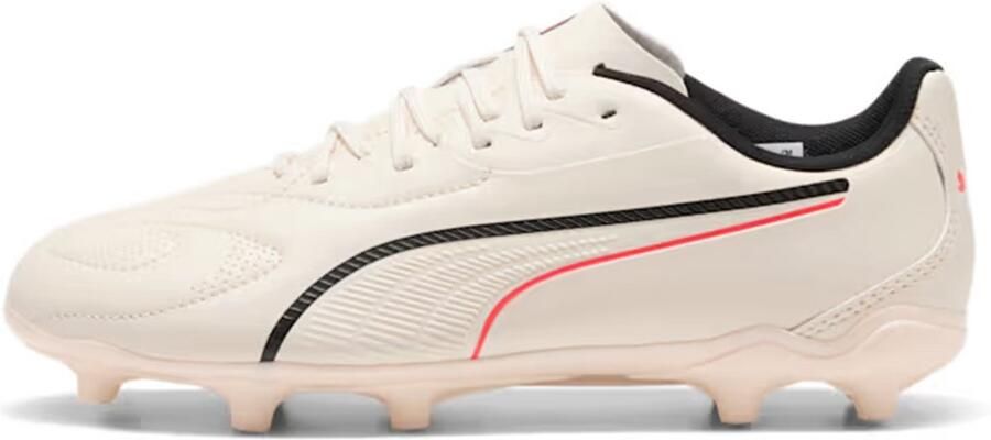 PUMA Jeugd KING 20 PLAY FG AG Voetbalschoenen Almond