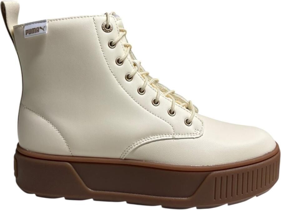PUMA Karmen Boot 8 WTR Vrouwen Wit Bruin