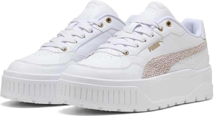 PUMA Karmen II Idol Topcat Dames Sneakers White-Frosted Ivory