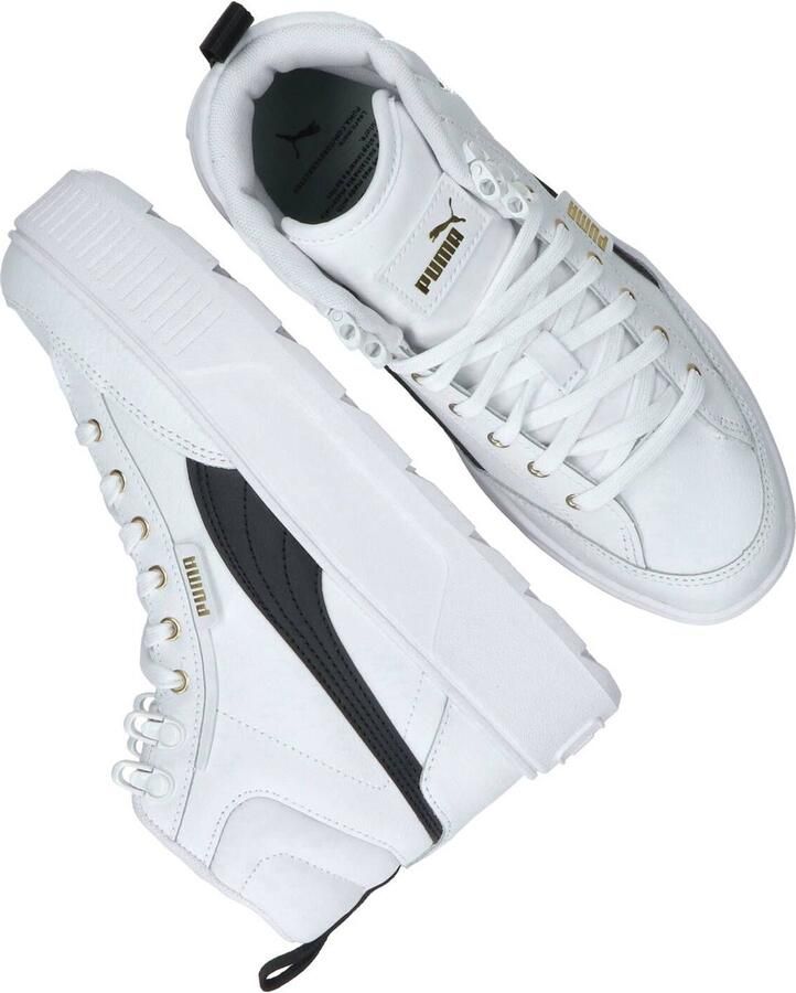 Puma Stijlvolle Karmen MID Sneakers White Dames - Foto 4