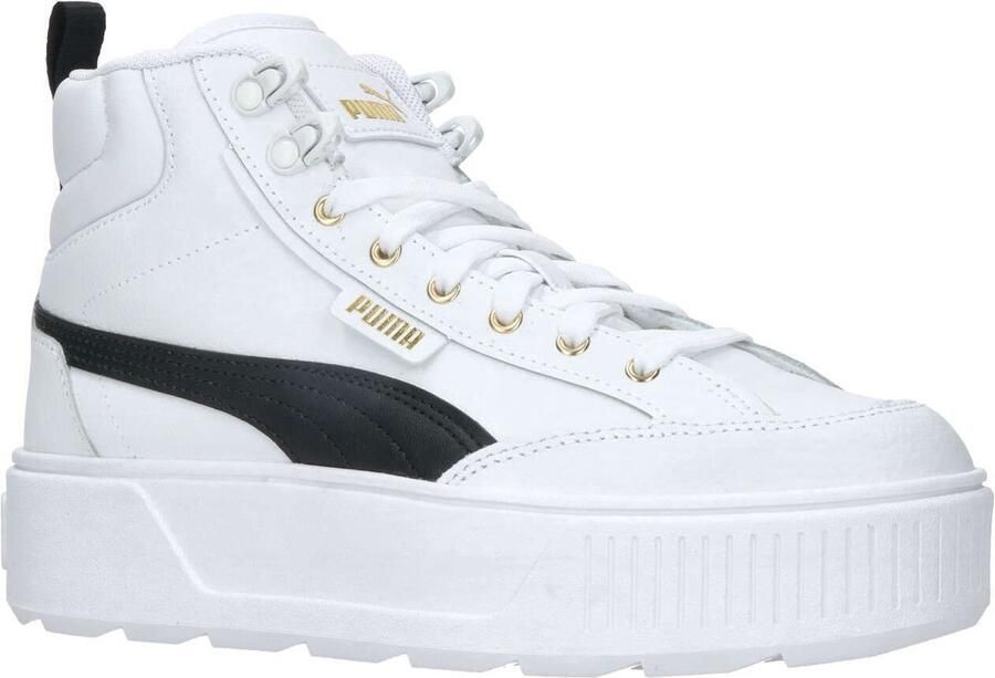 Puma Stijlvolle Karmen MID Sneakers White Dames - Foto 9